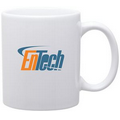 11 Oz. White C-Handle Mug